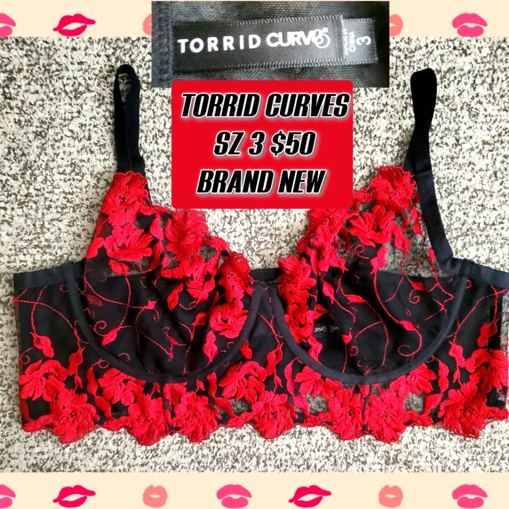 Torrid Bra Sz 3, brand new condition,never fit